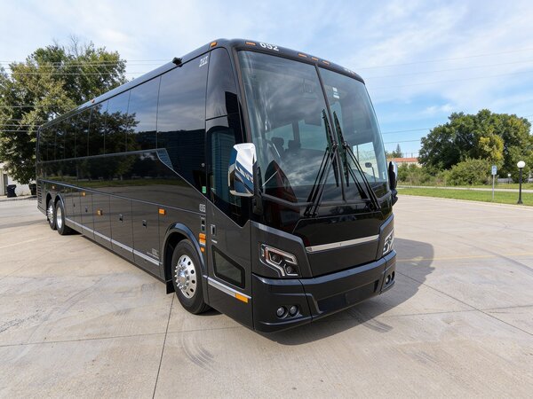 54 passenger charter bus